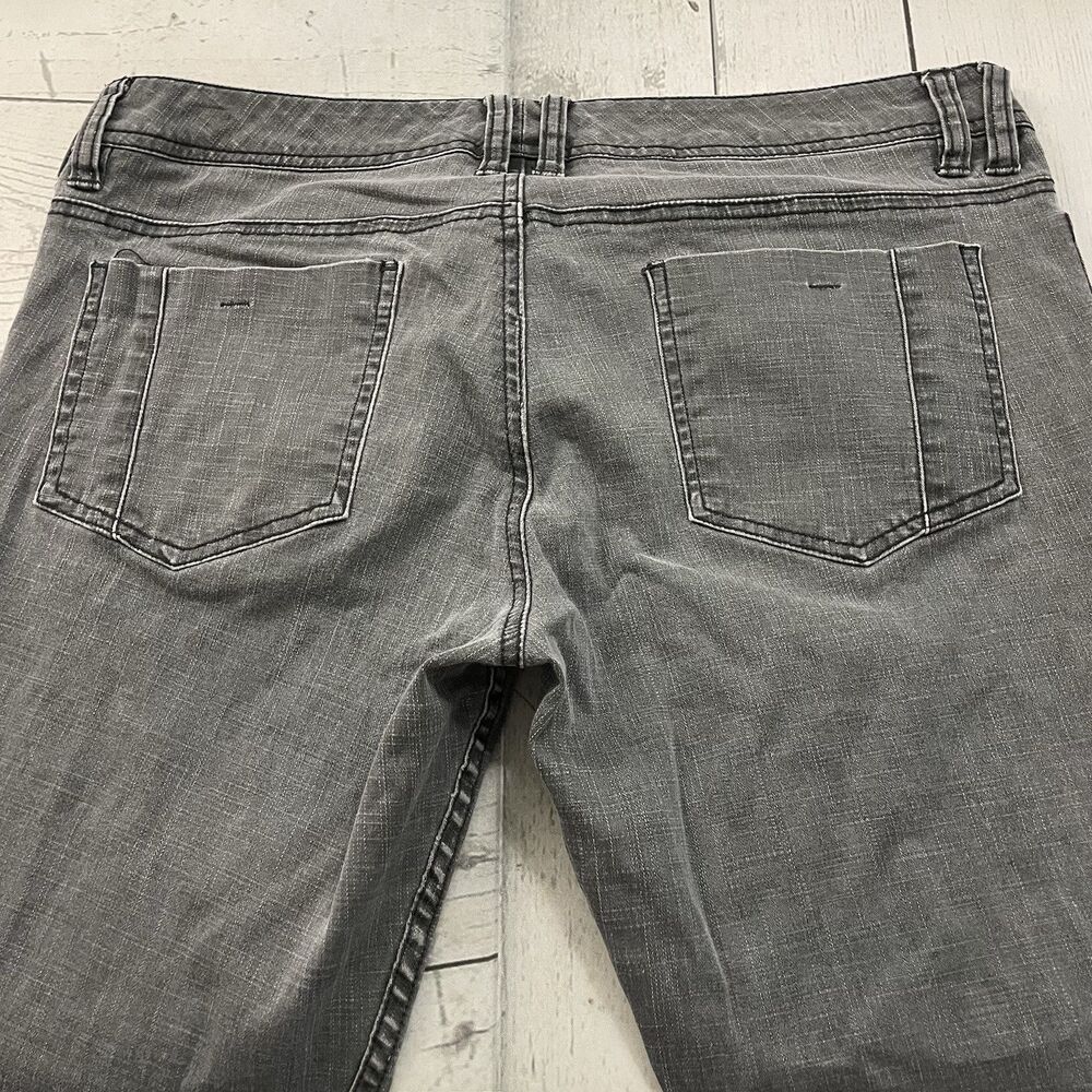 Horny Toad Women's Size 10 Black Light Wash W's Jaywalk Straight Denim Jeans - Picture 2 of 8